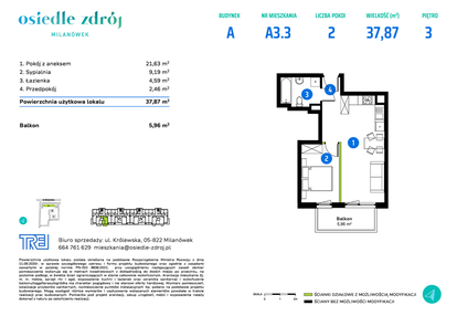 Mieszkanie w inwestycji: Osiedle Zdrój