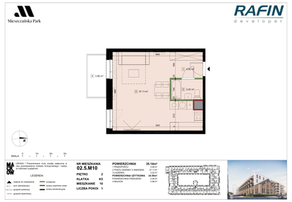 Mieszkanie w inwestycji: Mieszczańska Park