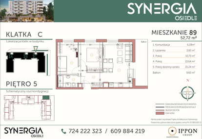 Mieszkanie w inwestycji: SYNERGIA