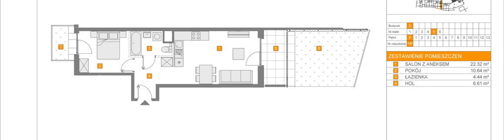 Mieszkanie w inwestycji: Apartamenty Literacka etap 2.2