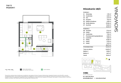 Mieszkanie w inwestycji: Skowronia