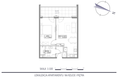 Mieszkanie w inwestycji: Apartamenty na Klifie bud. D, E i F