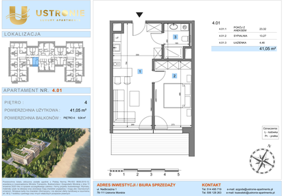Mieszkanie w inwestycji: Ustronie Luxury Apartments