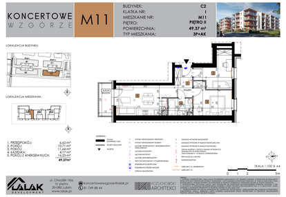 Mieszkanie w inwestycji: Koncertowe Wzgórze etap II