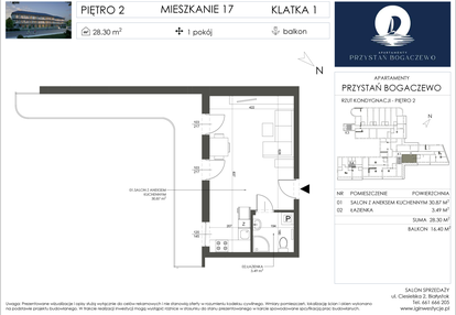 Mieszkanie w inwestycji: Przystań Bogaczewo