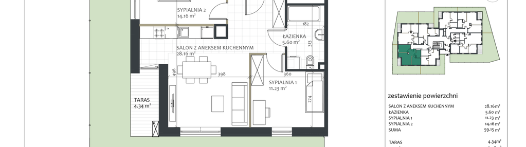 Mieszkanie w inwestycji: Sosnovia