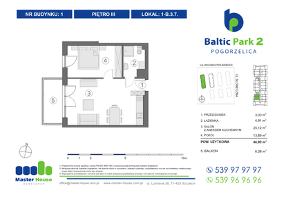 Mieszkanie w inwestycji: Baltic Park 2 Pogorzelica bud. 1 i 2