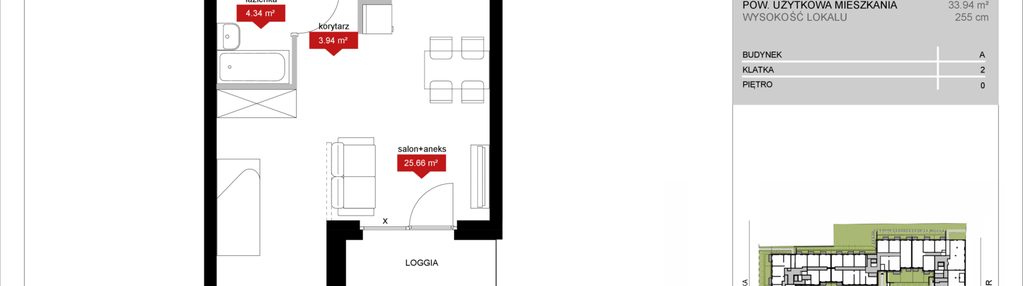 Mieszkanie w inwestycji: Atrium - Nowy Szczepin