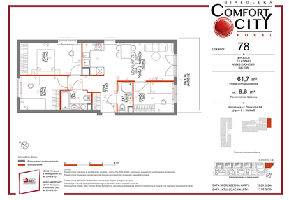 Mieszkanie w inwestycji: Comfort City Koral