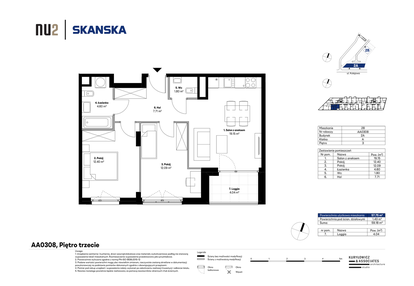 Mieszkanie w inwestycji: NU2 Warszawa Wola - apartamenty wykończone pod klucz