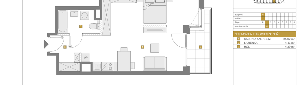 Mieszkanie w inwestycji: Apartamenty Grzybowska 11