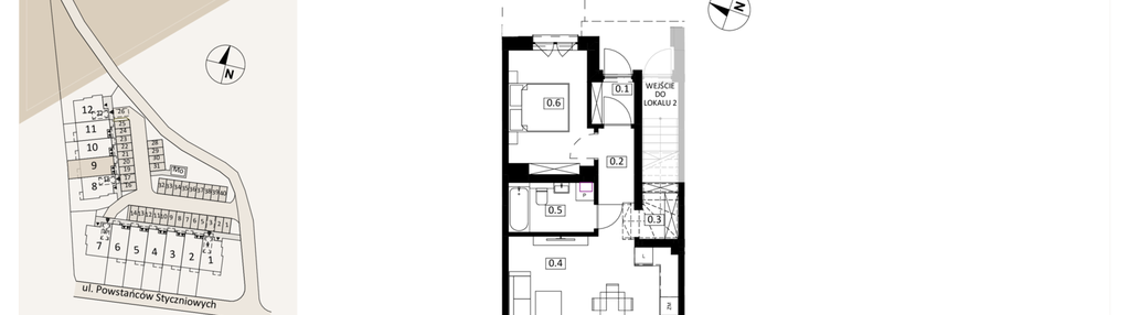 Mieszkanie w inwestycji: Powstańców Styczniowych