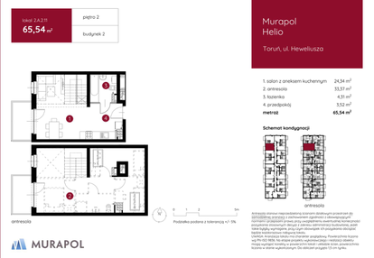 Mieszkanie w inwestycji: Murapol Helio