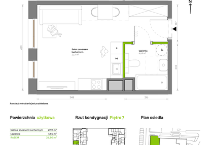 Mieszkanie w inwestycji: Żywiecka Vita