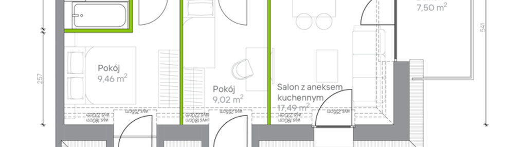 Mieszkanie w inwestycji: Jesionowa Vita