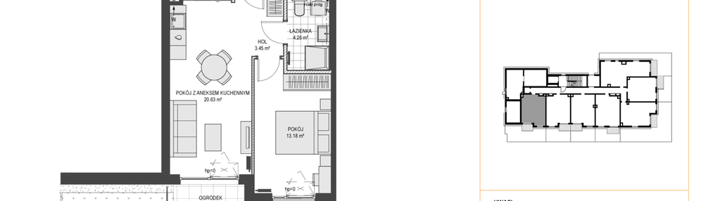 Mieszkanie w inwestycji: Przystań Brzeźno etap 1.2