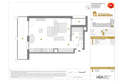 Mieszkanie w inwestycji: Apartamenty Rudnickiego