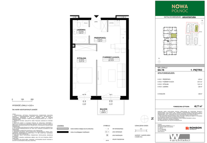 Mieszkanie w inwestycji: Nowa Północ etap 2A