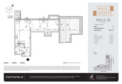 Mieszkanie w inwestycji: Marimonte - apartamenty inwestycyjne