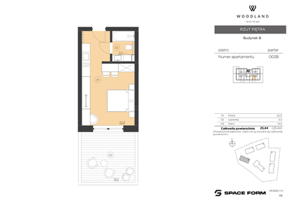 Mieszkanie w inwestycji: Woodland Resort&Spa