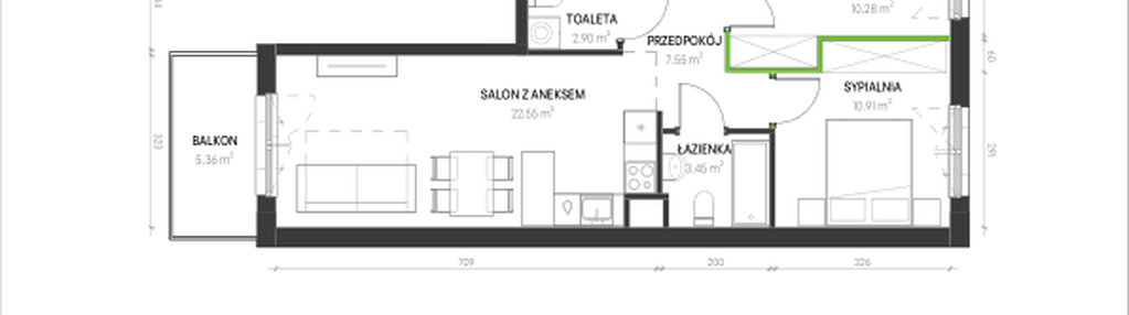 Mieszkanie w inwestycji: Augustowska Vita
