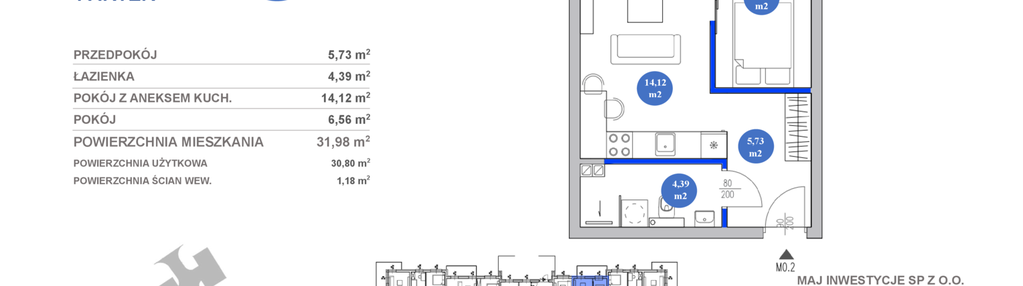 Mieszkanie w inwestycji: Osiedle Majowe 2.0 etap II