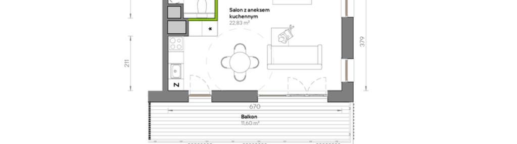 Mieszkanie w inwestycji: Żywiecka Vita