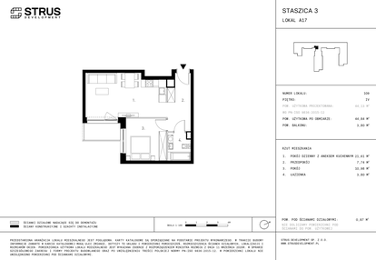 Mieszkanie w inwestycji: Staszica 3