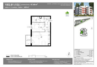 Mieszkanie w inwestycji: Zielone Zamienie X