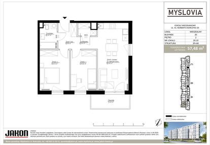 Mieszkanie w inwestycji: Myslovia