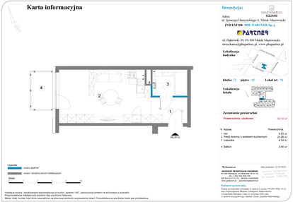 Mieszkanie w inwestycji: Daszyńskiego Square etap 2
