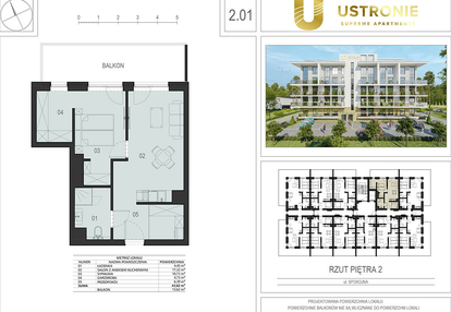 Mieszkanie w inwestycji: Ustronie Supreme Apartments