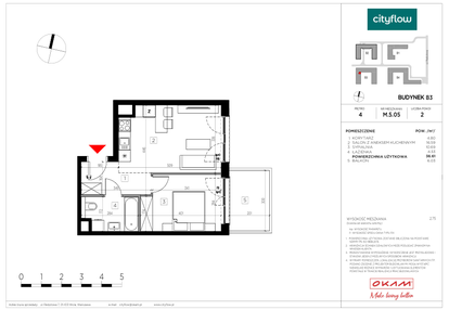 Mieszkanie w inwestycji: CityFlow etap II