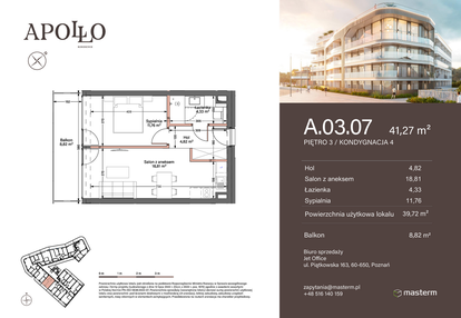 Mieszkanie w inwestycji: Apollo Residence