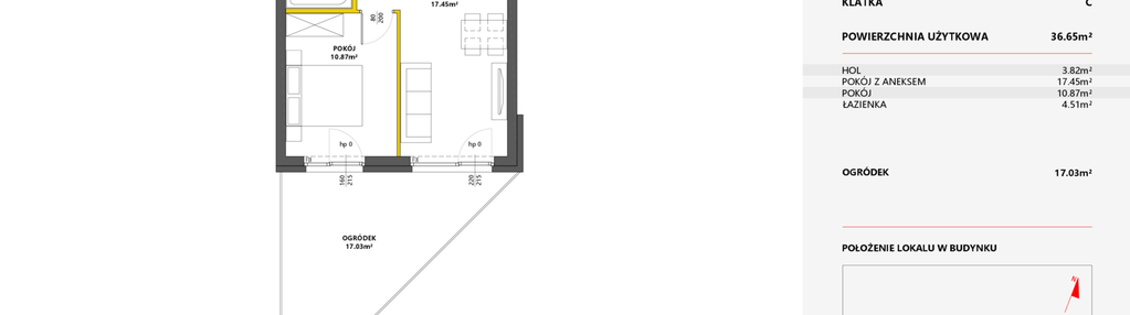 Mieszkanie w inwestycji: Metro Art 13