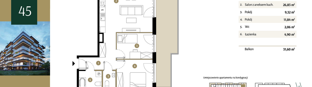 Mieszkanie w inwestycji: Rezydencja Świerkowa - etap II