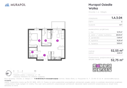 Mieszkanie w inwestycji: Murapol Osiedle Wolka