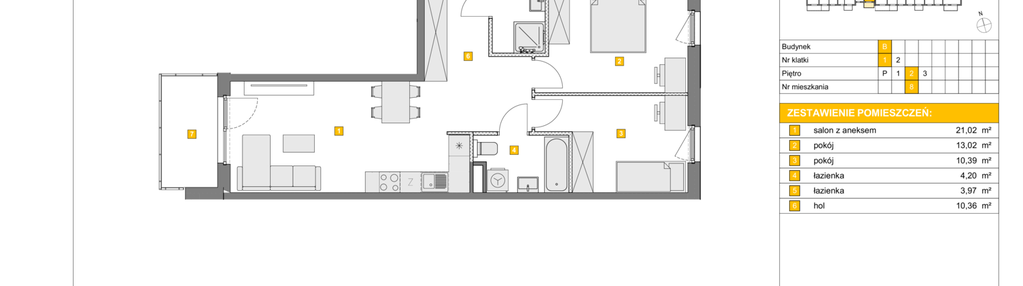Mieszkanie w inwestycji: Apartamenty Kamieńskiego