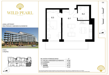 Mieszkanie w inwestycji: Wild Pearl