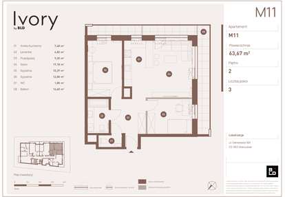 Mieszkanie w inwestycji: Ivory