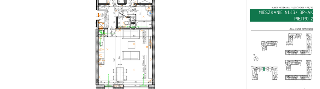 Mieszkanie w inwestycji: Osiedle Narcyzowe etap 2