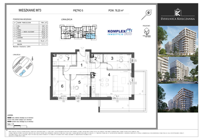 Mieszkanie w inwestycji: Dzielnica Kielczanka etap II