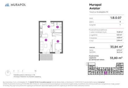 Mieszkanie w inwestycji: Murapol Aviator