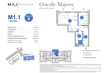 Mieszkanie w inwestycji: Osiedle Majowe 2.0