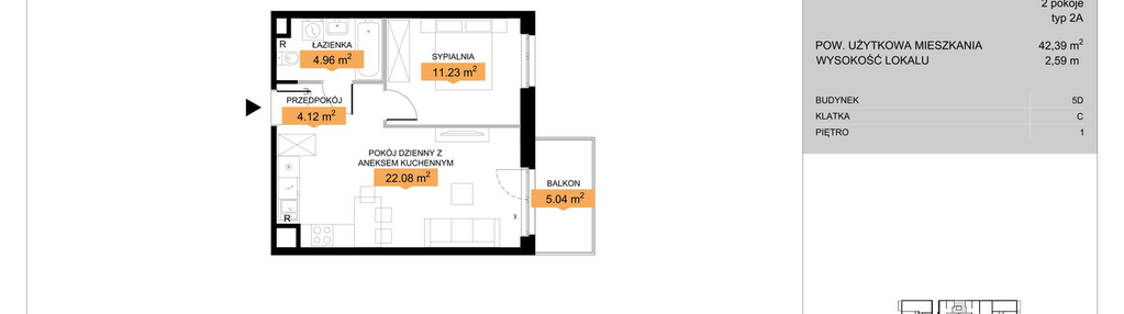 Mieszkanie w inwestycji: Zenit V
