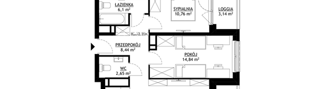 Mieszkanie w inwestycji: FUTURO