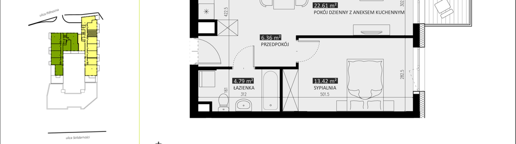 Mieszkanie w inwestycji: Apartamenty Północna etap II