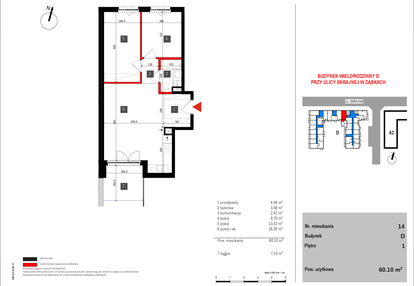 Mieszkanie w inwestycji: Skrajna 9 bud. D
