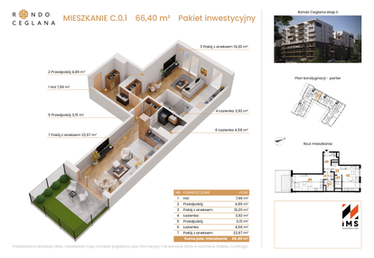 Mieszkanie w inwestycji: Rondo Ceglana etap II