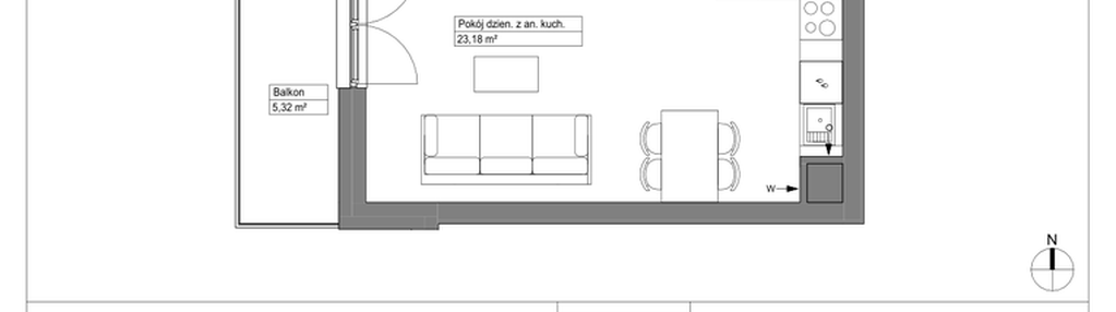 Mieszkanie w inwestycji: Apartamenty Krakowska etap VIII